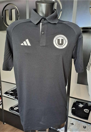 Tricou polo adidas negru