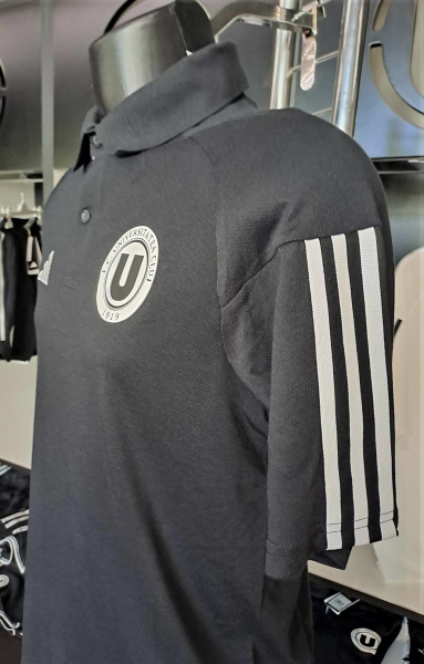 Tricou polo adidas negru