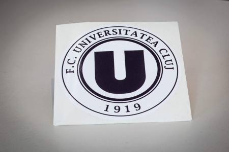 Sticker cu sigla FC Universitatea Cluj